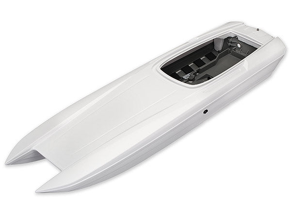 5764 Traxxas Hull, DCB M41, white (no graphics) (fully assembled)