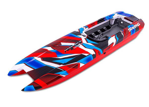 5784R Traxxas Hull, DCB M41, Red Graphics (Fully Assembled)