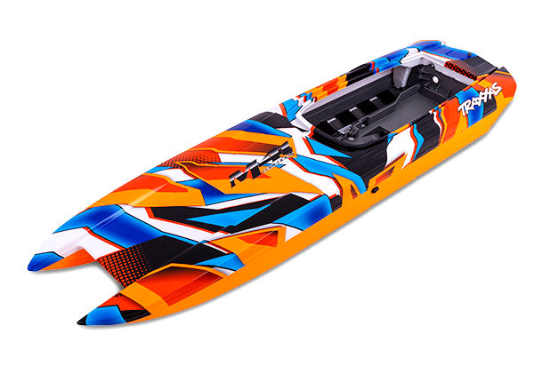5784T Traxxas Hull, DCB M41, Orange Graphics (Fully Assembled)