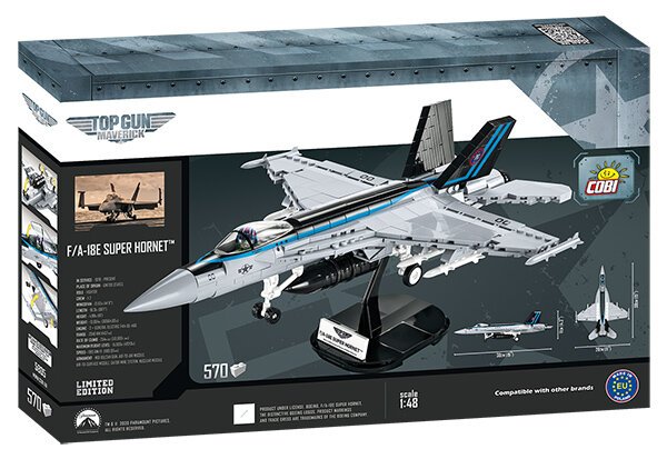 COBI-5805 COBI TOP GUN F/A-18E Super Hornet Jet: Juego #5805