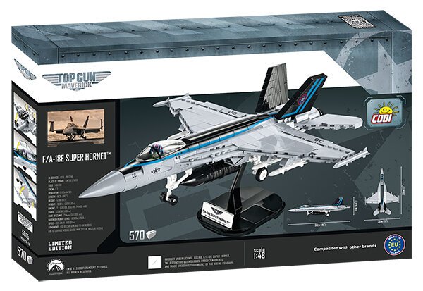 COBI-5805 COBI TOP GUN F/A-18E Super Hornet Jet: Set #5805