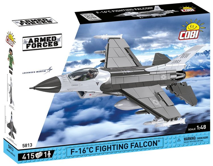 COBI-5813 COBI F-16C Fighting Falcon Jet: Set #5813