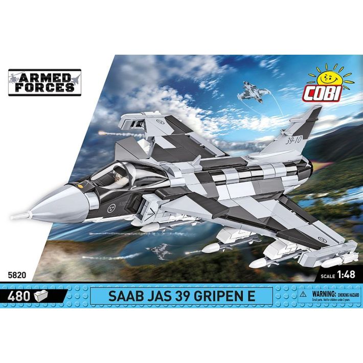 COBI-5820 COBI 480 PCS FUERZAS ARMADAS /5820/ SAAB JAS 39 GRIPEN