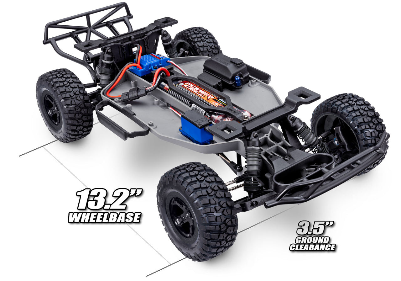 58234-8BLUEX Traxxas 1/10 Slash XL-5 2wd RTR (B&W Incl) - BlueX