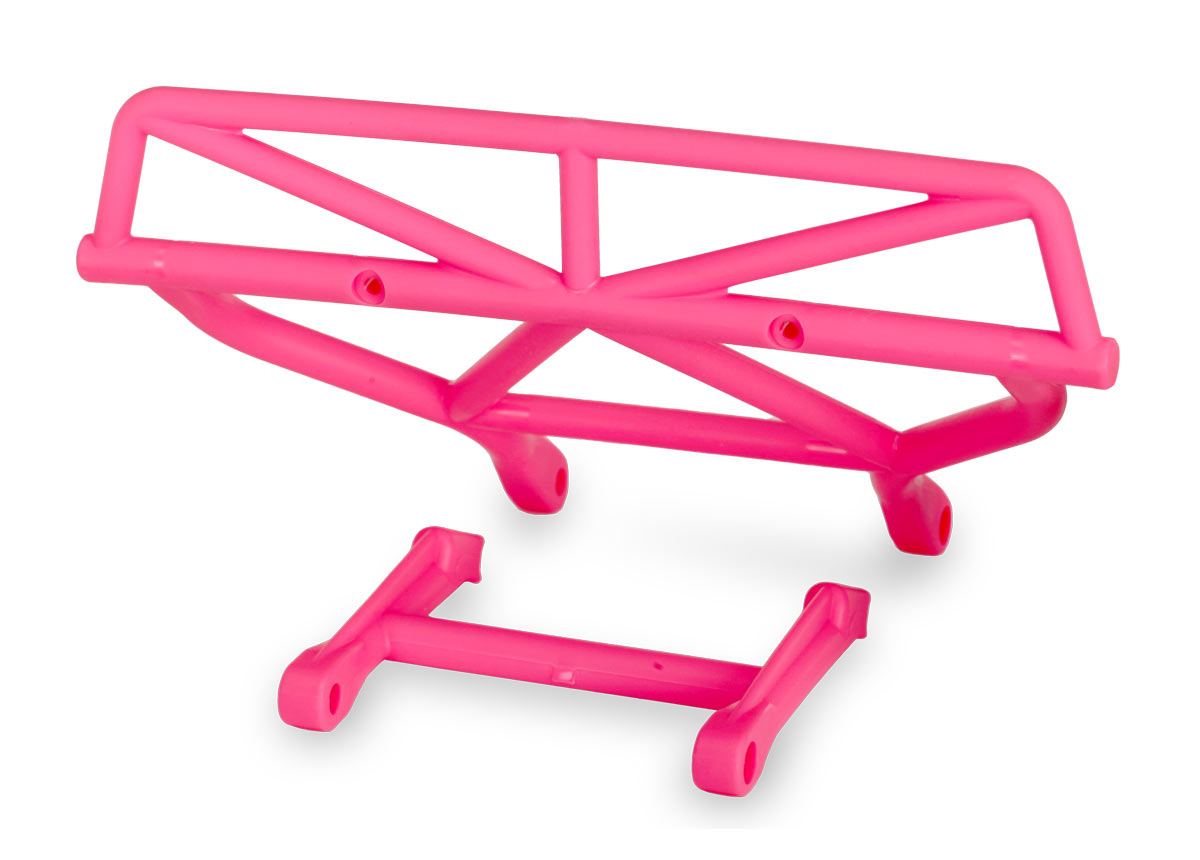 5836P Pare-chocs Traxxas Slash avec support (arrière) (rose) 