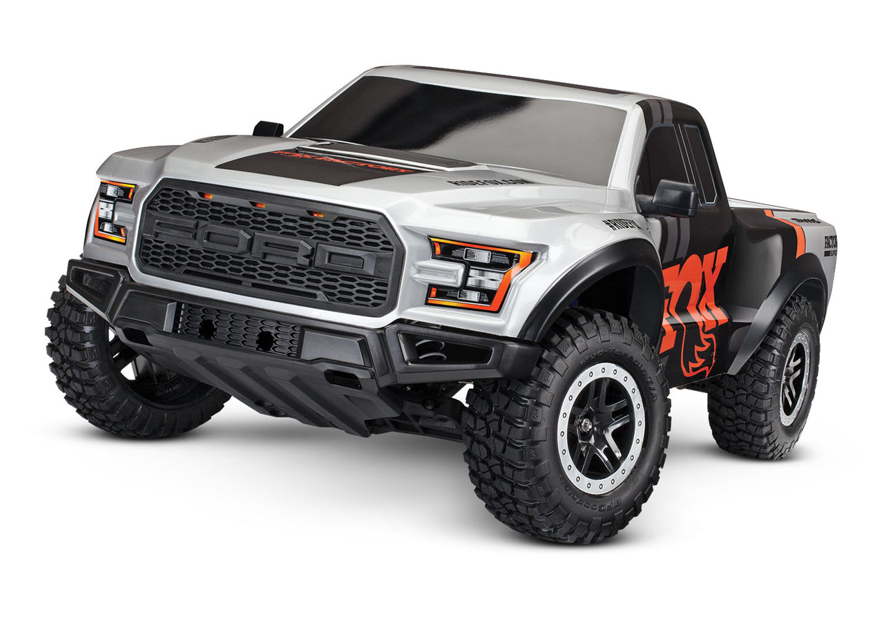 TRA58394-4FOX Traxxas 1/10 F150 Raptor BL-2S HD Clipless - Fox