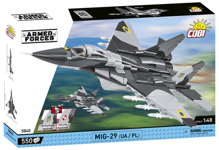 COBI-5840 COBI MIG-29 (UA/PL) Jet Fighter : Set #5840