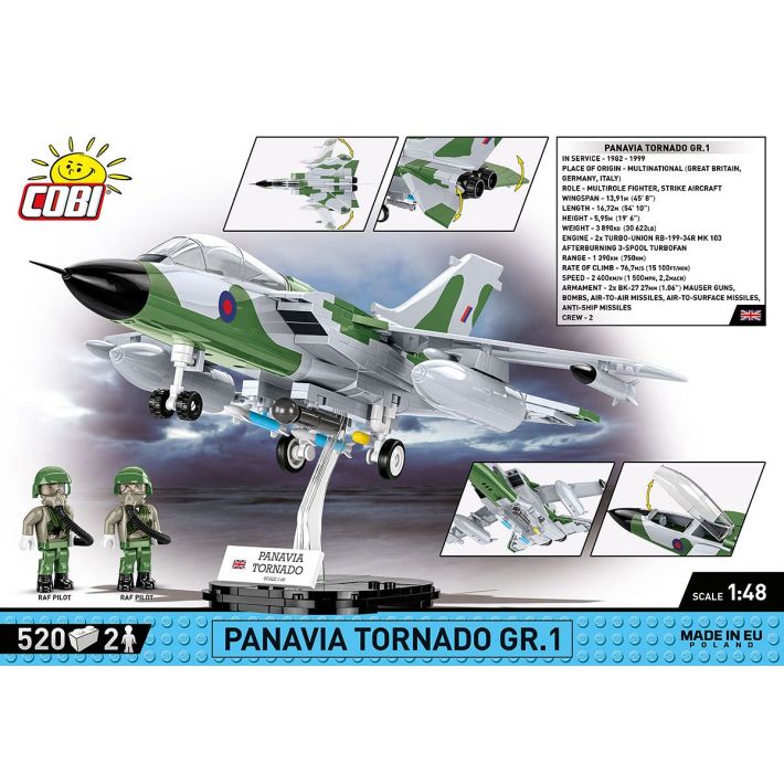 COBI-5852 520 PCS FUERZAS ARMADAS/5852/ PANAVIA TORNADO GR.1 (RAF)