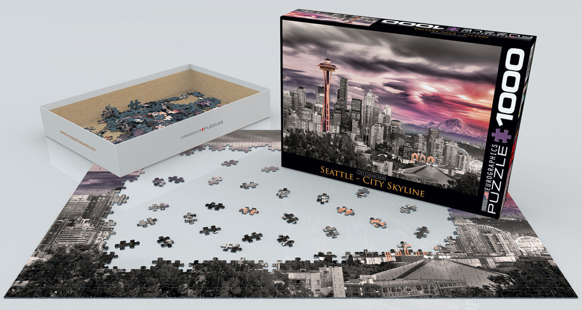 Puzzle de 1000 pièces : Skyline de Seattle
