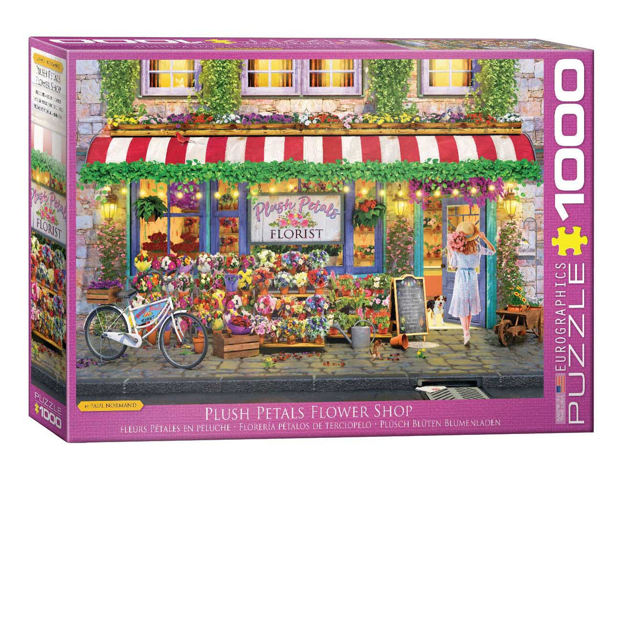 Plush Petals Florist 1000-Piece Puzzle