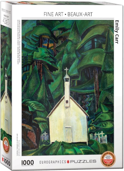 The white Church 1000-Piece Puzzle