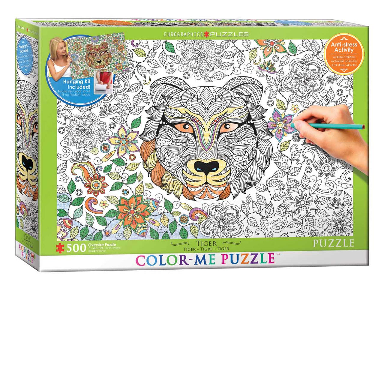 Puzzle Tigre Color-Me 500 pièces