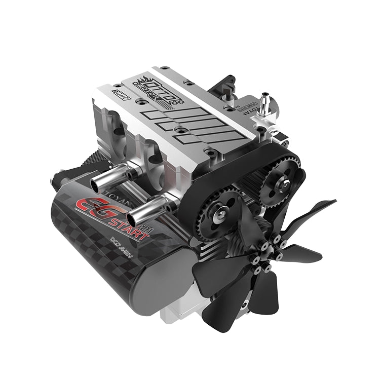 FS-L200AC1-OTTO TOYAN Kit de modèle de moteur Nitro refroidi par Air à 2 cylindres en ligne 4 temps