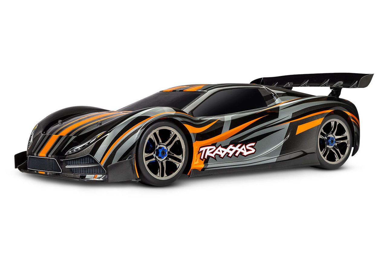 64077-3ORANGE Traxxas XO-1 - 1/7th RTR Electric 4WD On Road Sedan Naranja