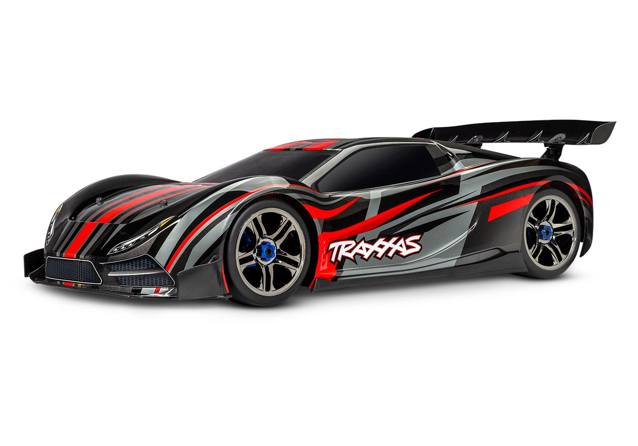 64077-3REDX Traxxas XO-1 - 1/7.o RTR eléctrico 4WD en carretera Sedan RedX