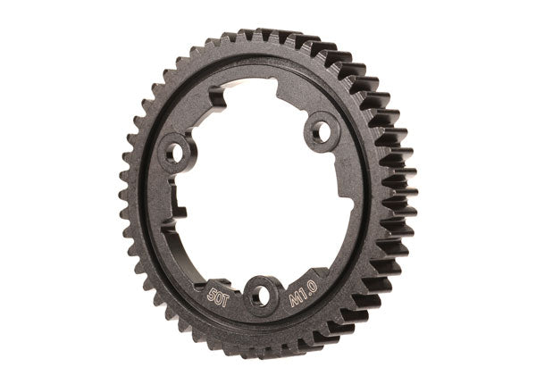 6443 Traxxas Spur Gear 50T Cara ancha de acero endurecido mecanizado Mod 1.0 