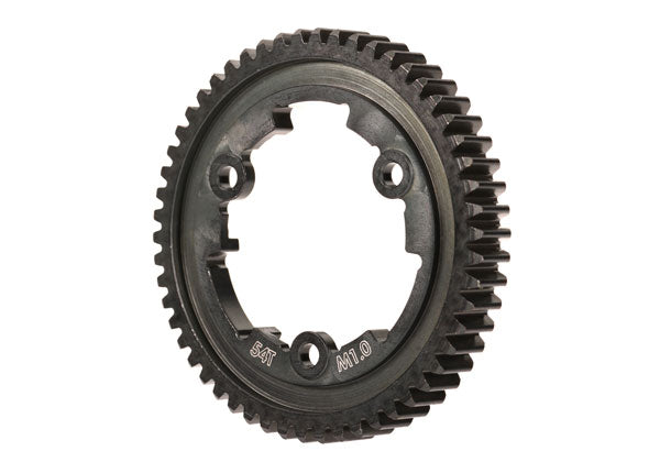 6444 Traxxas Spur Gear 54T Cara ancha de acero endurecido mecanizado Mod 1.0 