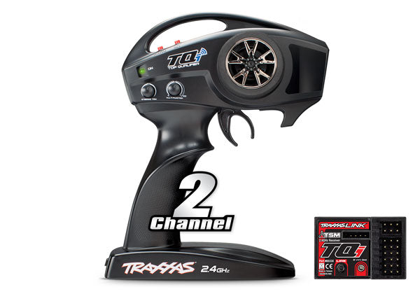 6509A Traxxas TQi 2.4 GHz 2-Channel radio system w/TSM micro receiver