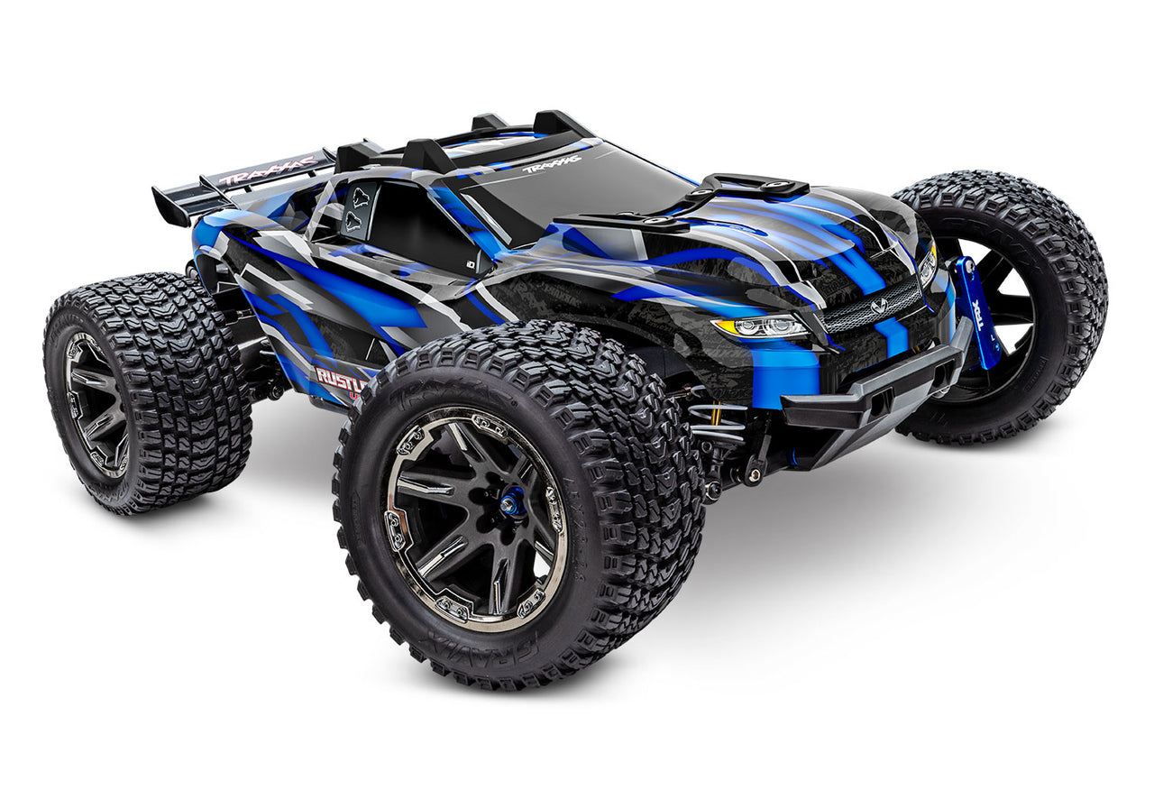 67097-4BLUE Traxxas Rustler 4X4 Ultimate - Azul