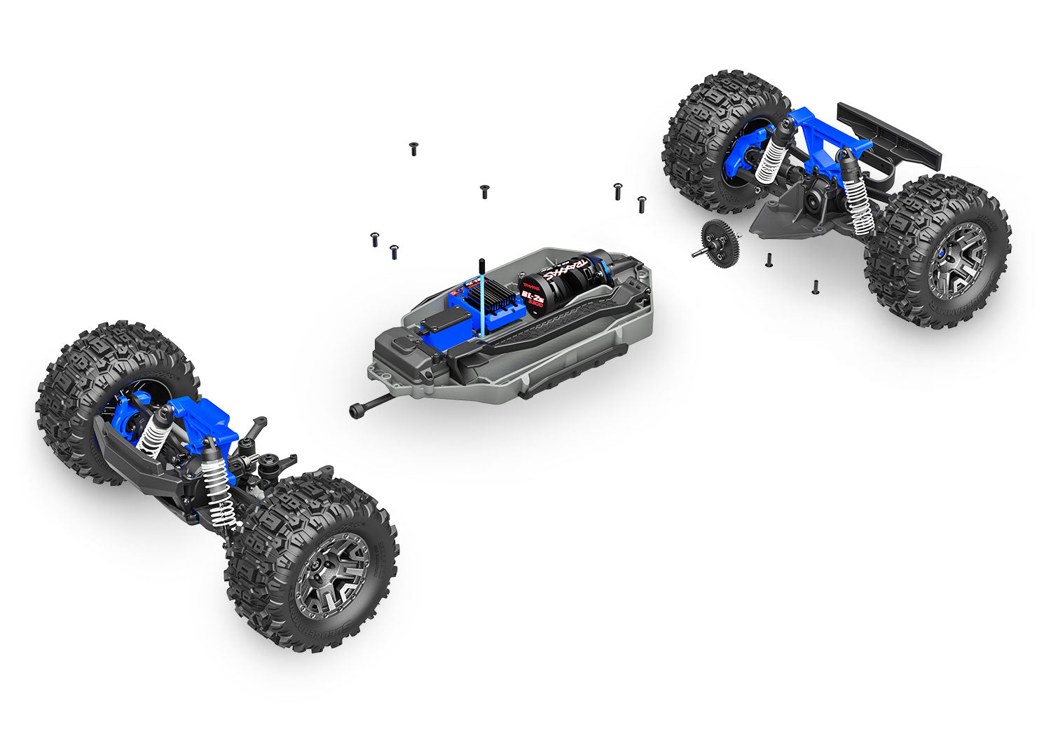 67154-4GREEN Traxxas Stampede 1/10 4X4 BL-2s Brushless