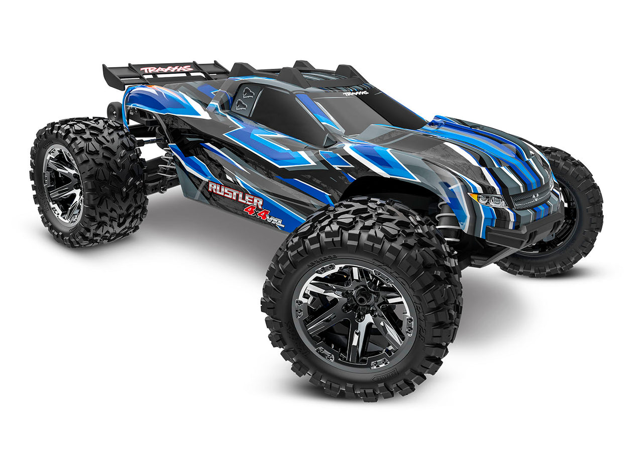 67376-4 Traxxas Rustler VXL Brushless 4X4 1/10 Stadium Truck - Blue