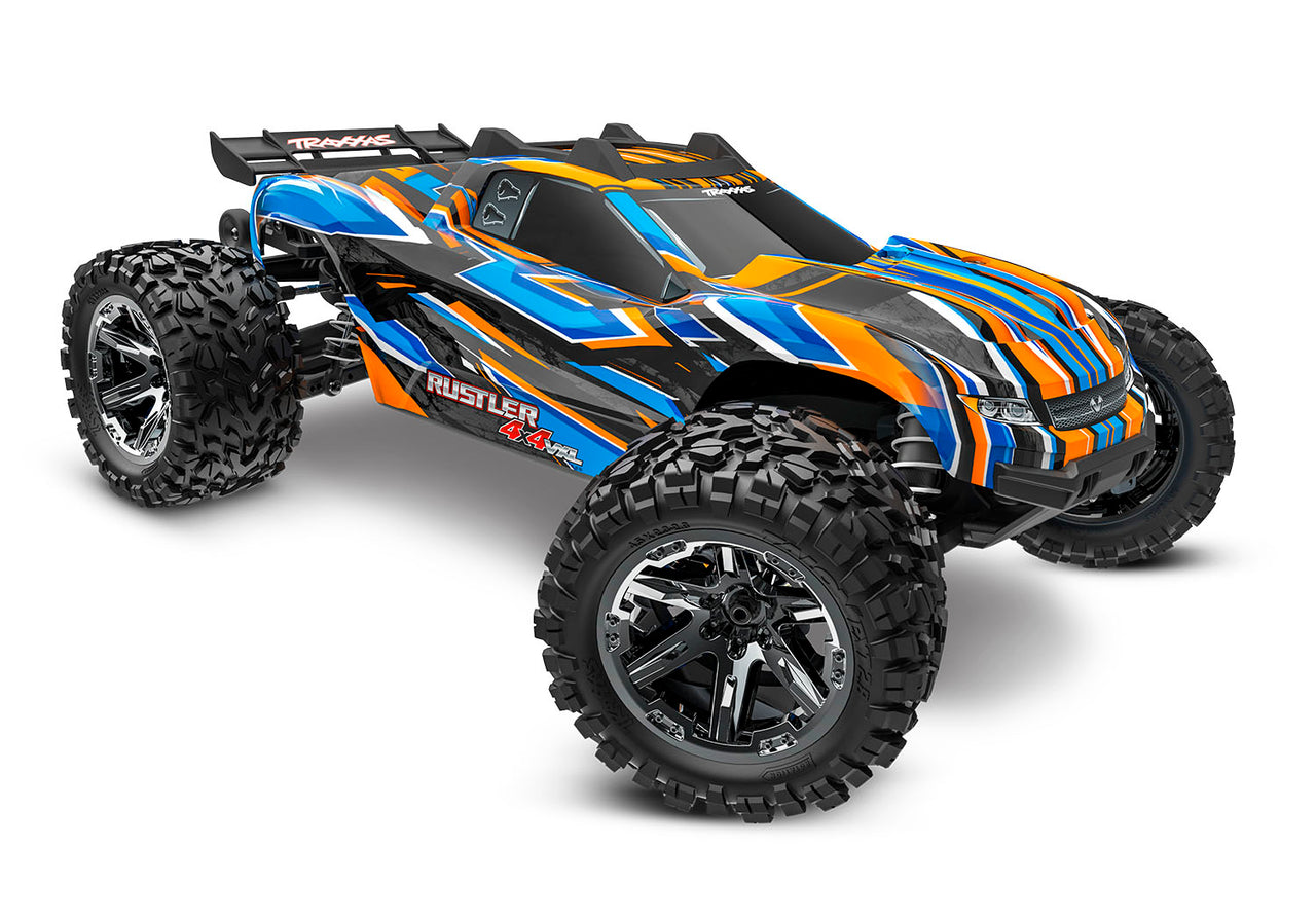 67376-4 Traxxas Rustler VXL Brushless 4X4 1/10 Stadium Truck - Orange
