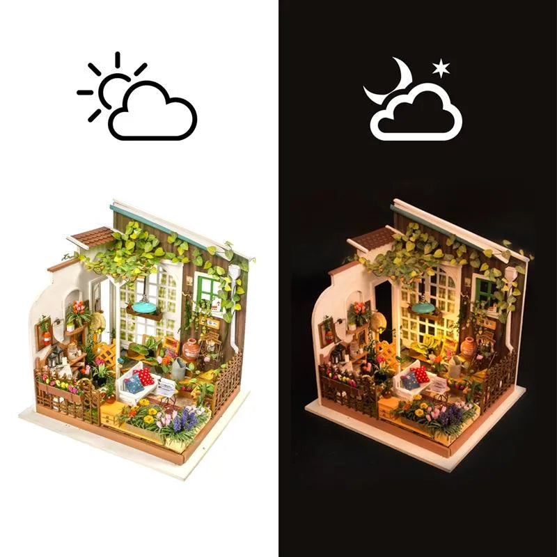 DG108 Rolife Miller's Garden DIY Miniature House Kit