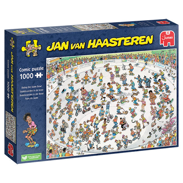 Riding the Skate Bowl 1000-Piece Puzzle