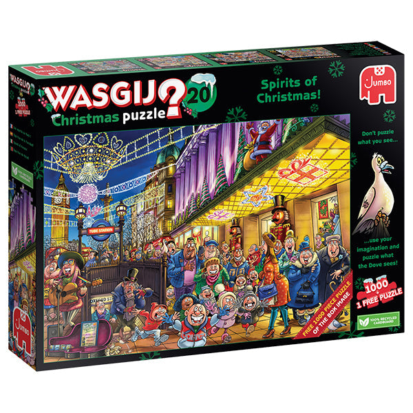 Wasgij - Spirit of Christmas! #20 1000-Piece Puzzle
