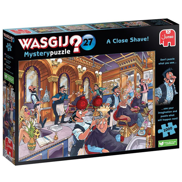 Wasgij - A Close Shave! #27 1000-Piece Puzzle