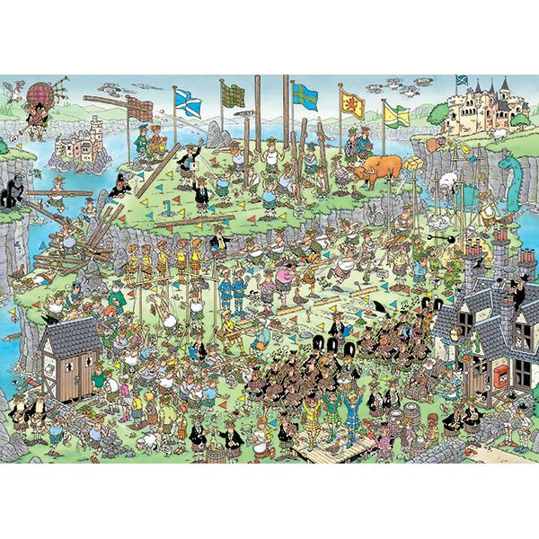 Highland games 1000-Piece Puzzle