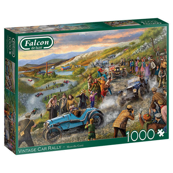 Puzzle de 1000 pièces de rallye de voitures anciennes
