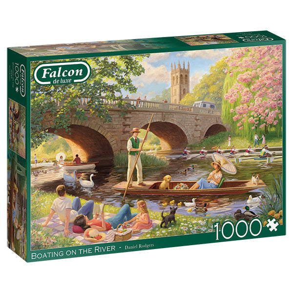 Puzzle 1000 pièces « Navigation sur la rivière »