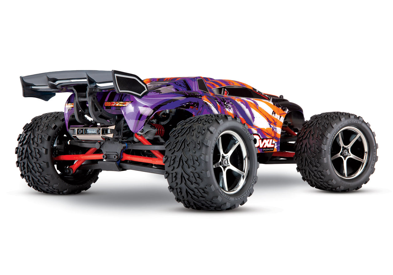 71076-8PURPLE Traxxas E-Revo VXL 1/16 4WD Monster Truck RTR - Violet