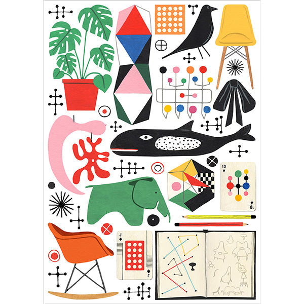 Classic Eames 1000-Piece Puzzle