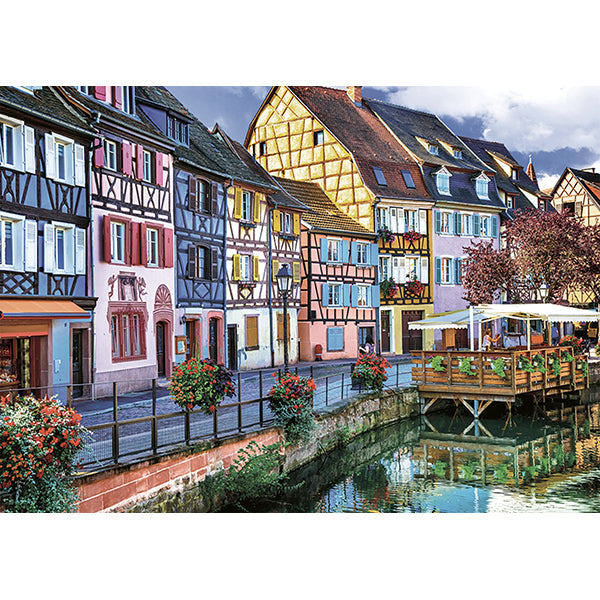 Puzzle Bienvenue en Alsace 1000 pièces 