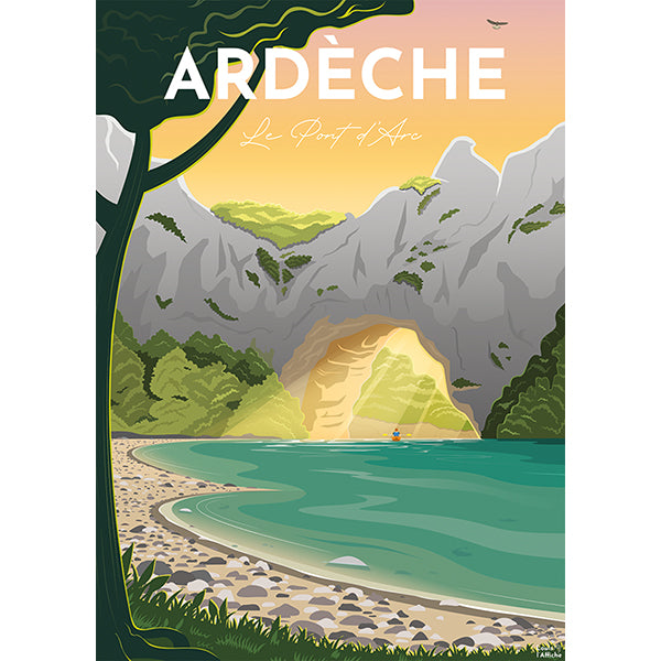 Affiche de l'Ardèche 1500-Piece Puzzle