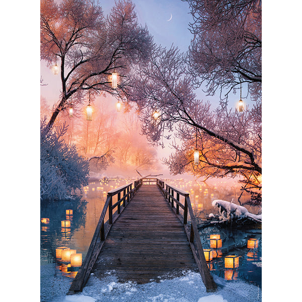 Chemin des lanternes D.Hernandez 500-Piece Puzzle