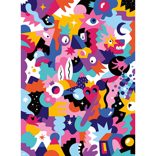Amour tropicosmique II 500-Piece Puzzle