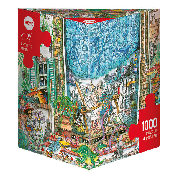 Puzzle 1000 pièces L'esprit de l'artiste
