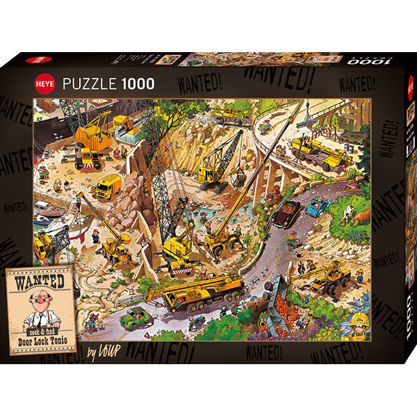 Lock Tonio, Wanted 1000-Piece Puzzle