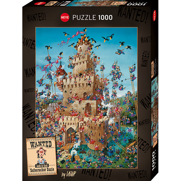 Safecracker Suzie, Wanted! 1000-Piece Puzzle