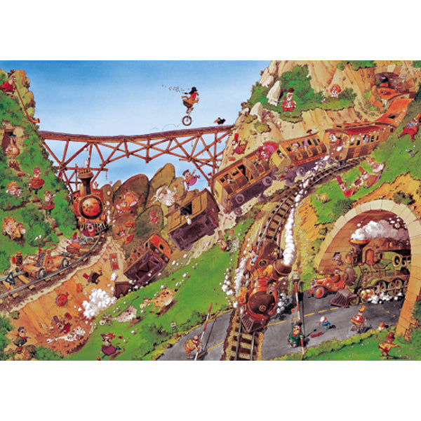 Getaway Car Fred, Wanted! 1000-Piece Puzzle