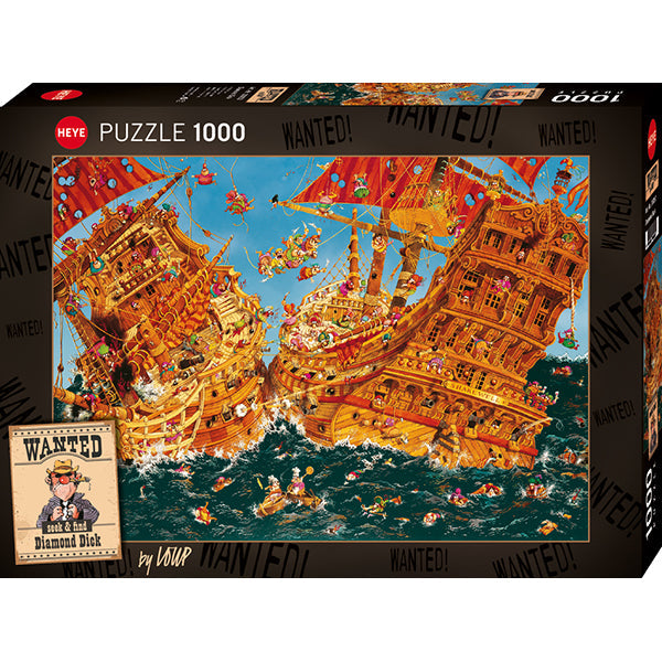 Diamond Dick, Wanted! 1000-Piece Puzzle