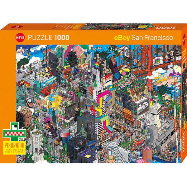 San Francisco Quest, Pixorama 1000-Piece Puzzle