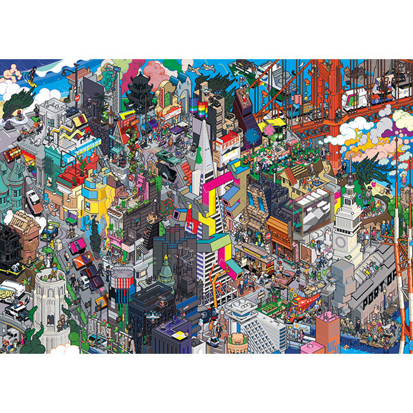 San Francisco Quest, Pixorama 1000-Piece Puzzle