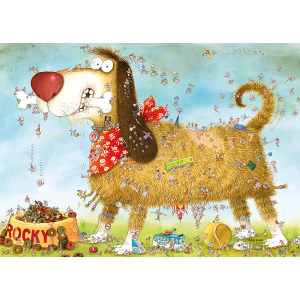 At The Dog - Look Closely! 1000-Piece Puzzle