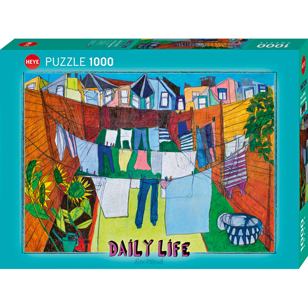 In The Courtyard, Daily Life 1000-Piece Puzzle