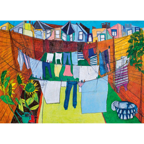 In The Courtyard, Daily Life 1000-Piece Puzzle