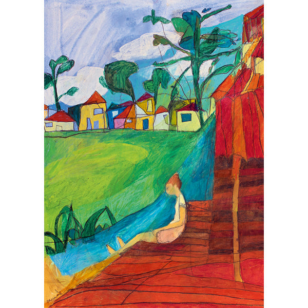 By the River, Daily Life 1000-Piece Puzzle